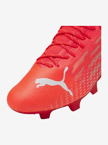 Chaussure de foot 'Ultra 1.3' PUMA en rouge