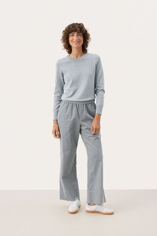 Part Two Sweater 'Gertie' in Grey