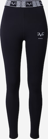19V69 ITALIASkinny Sportske hlače 'ALENA' - crna boja: prednji dio