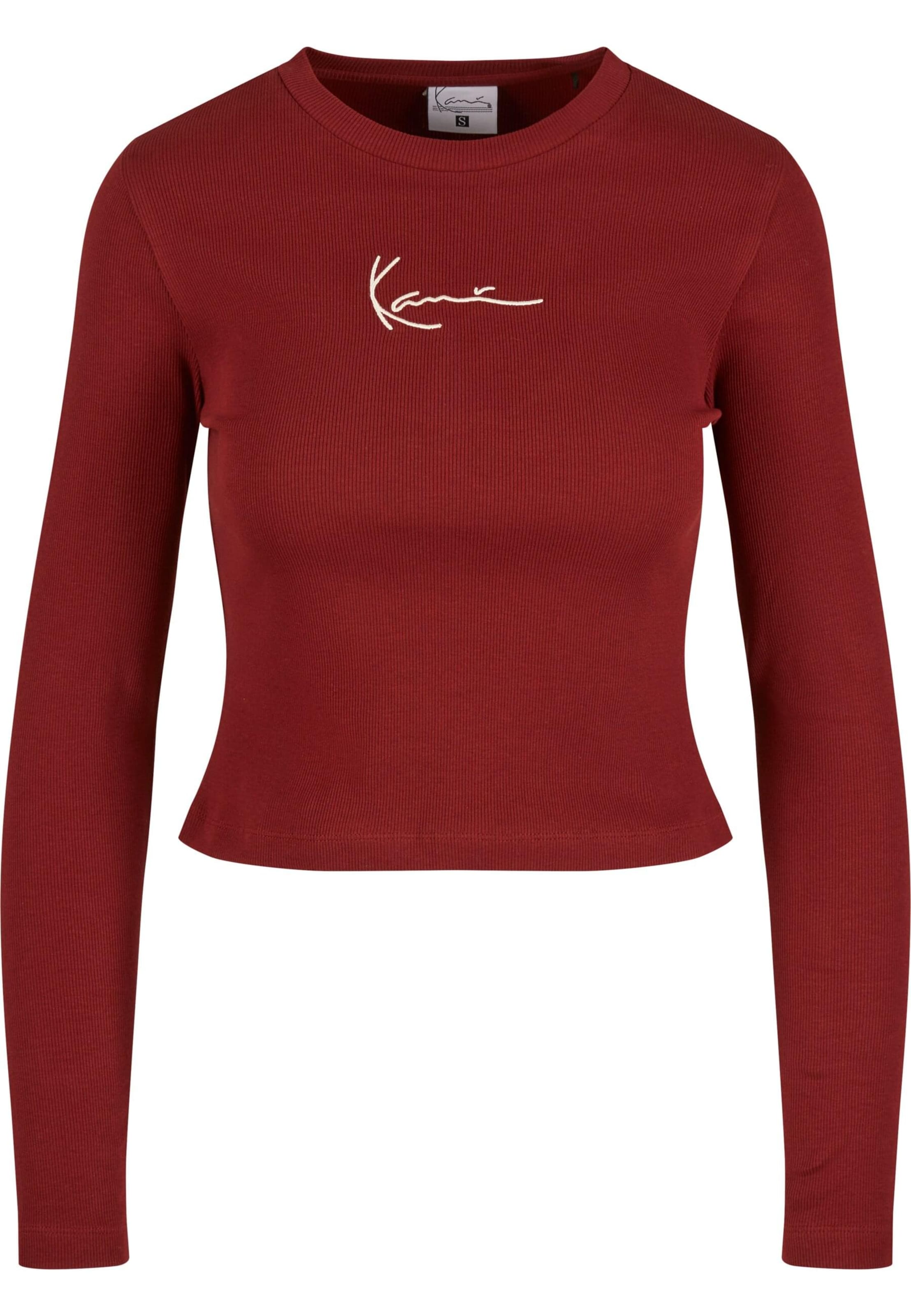 T-shirt Karl Kani en rouge : devant