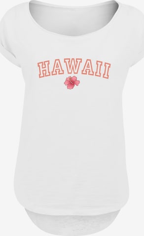 F4NT4STIC T-Shirt 'Hawaii' in Weiß: Vorderseite