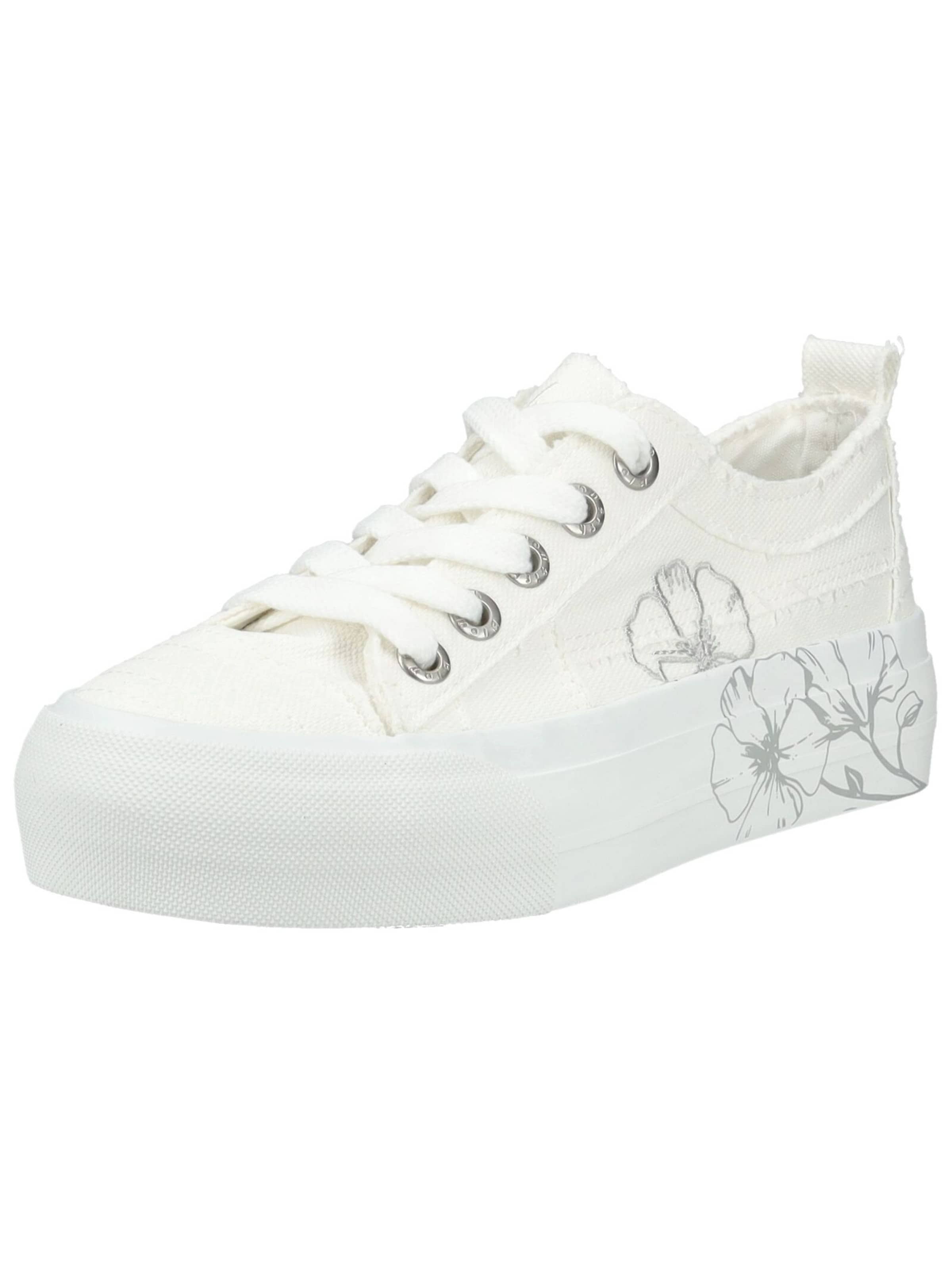 Blowfish Malibu Sneakers laag in Wit: voorkant