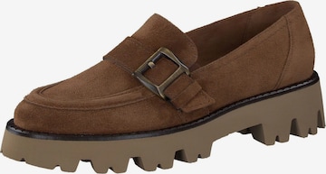 Paul Green Classic Flats in Brown: front