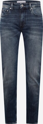 Calvin Klein Jeans Skinny Jeansy w kolorze niebieski: przód