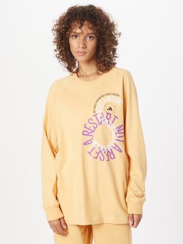 ADIDAS BY STELLA MCCARTNEY Performance Shirt in Yellow: front