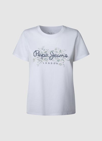 Pepe Jeans Tričko 'Bero' - modrá / svetlozelená / biela, Produkt