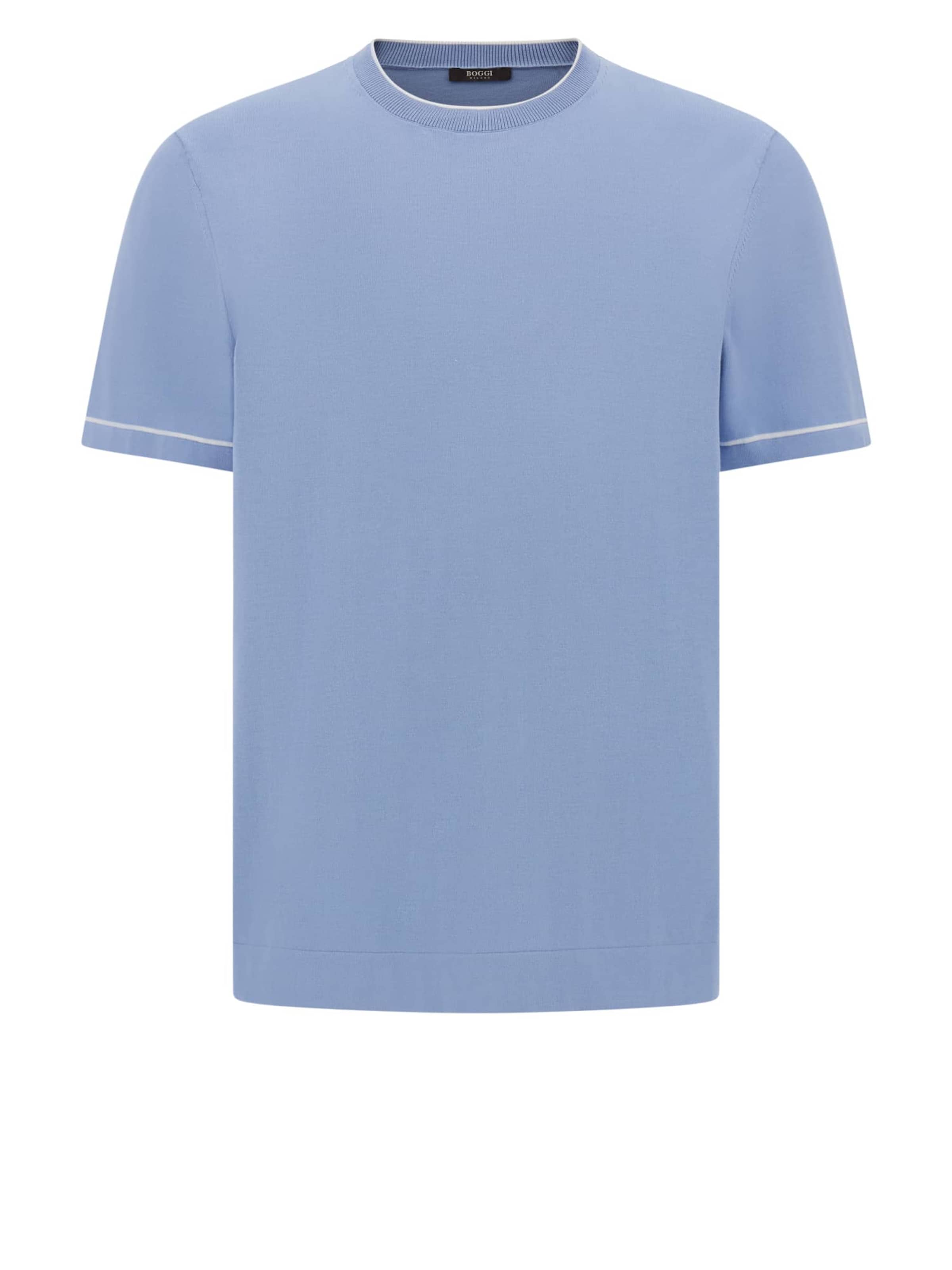 Boggi Milano Särk, värv sinine: eest vaates