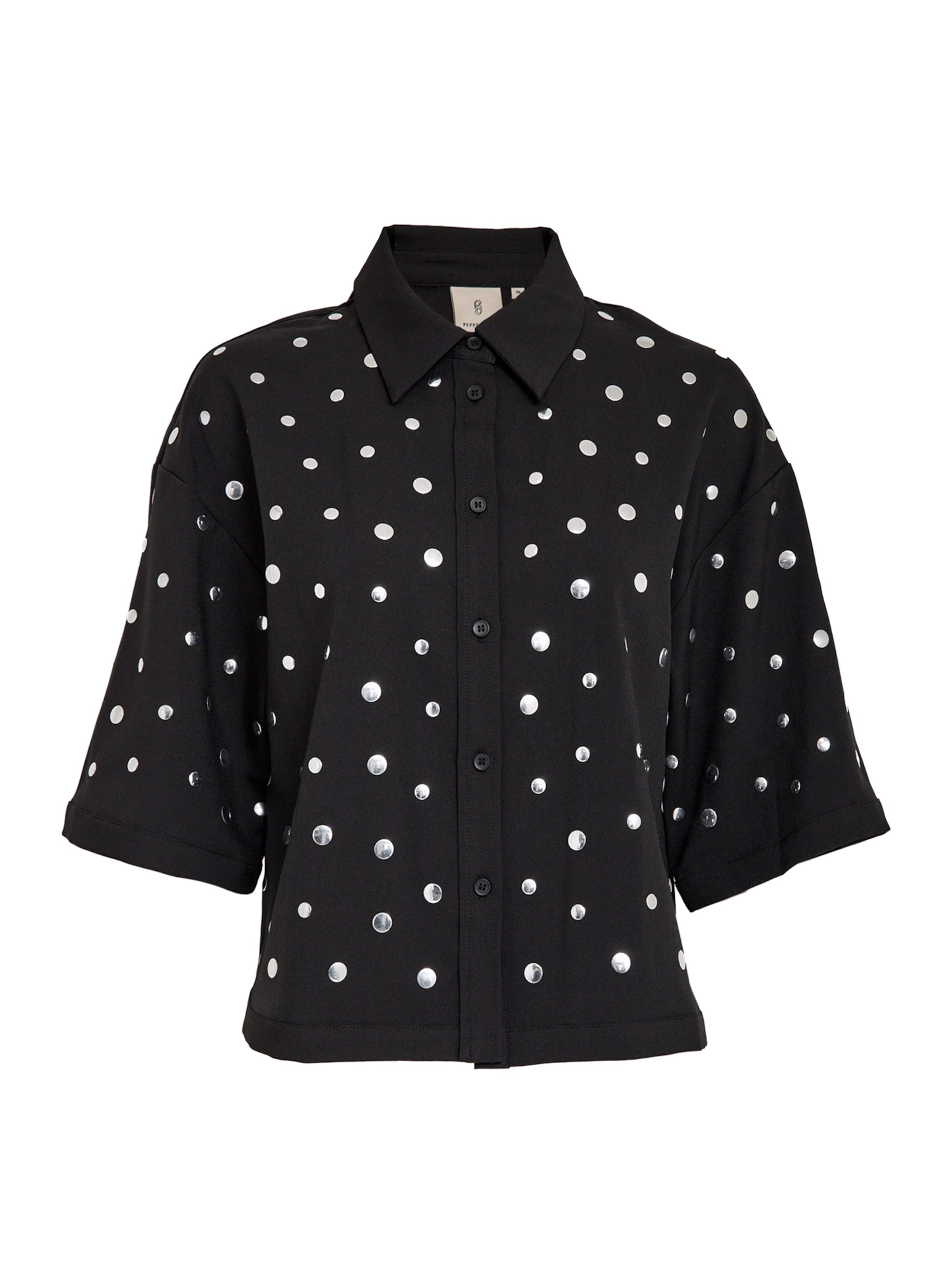 Peppercorn Koszulka 'Laila' w kolorze czarny: przód