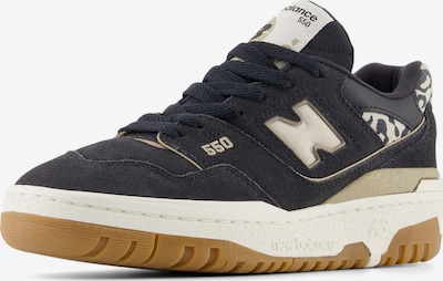 new balance Baskets '550' en beige / noir / blanc, Vue avec produit