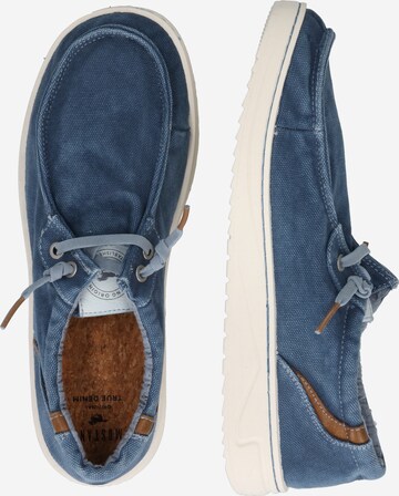 MUSTANG Moccasins in Blue