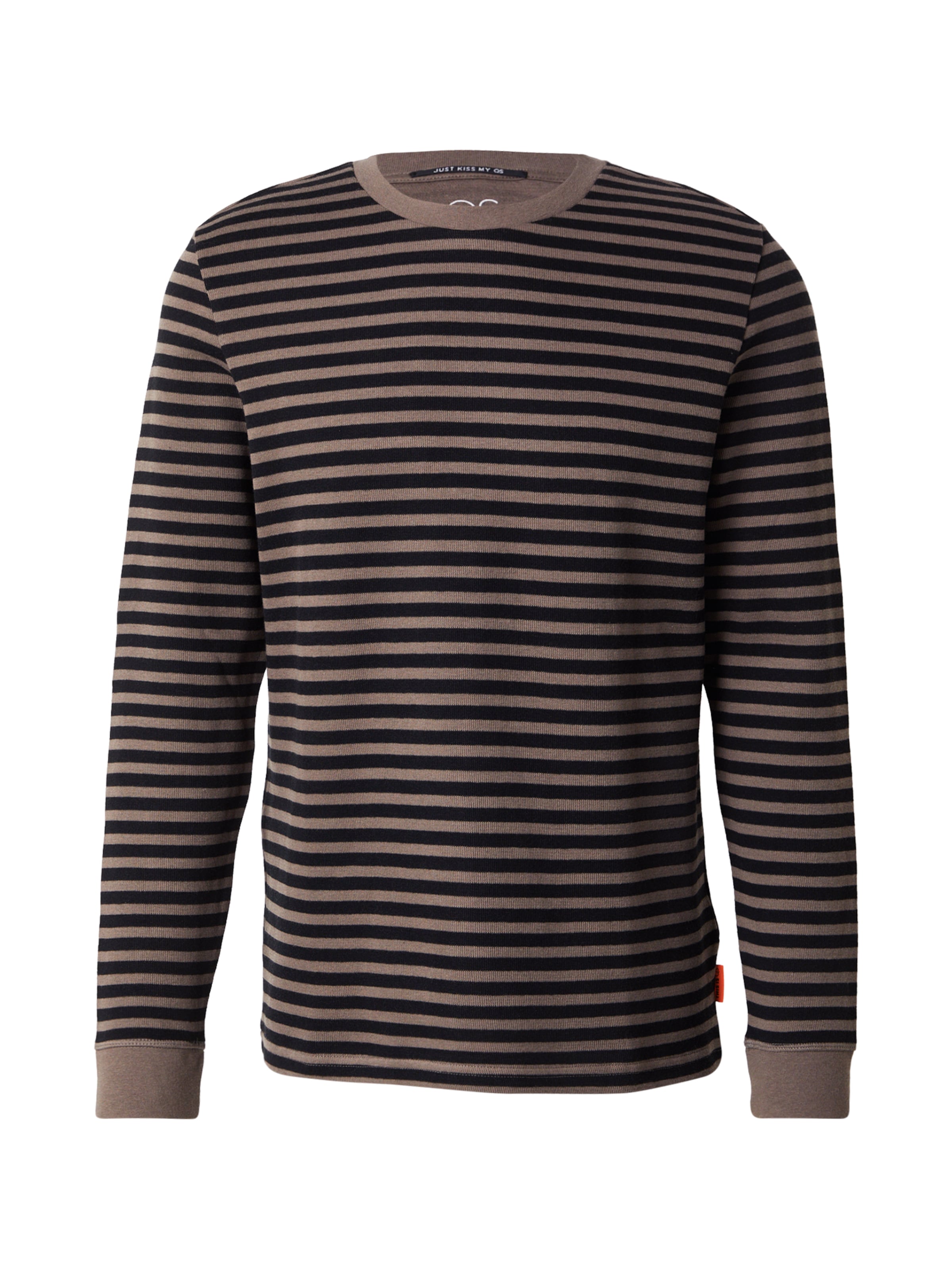 QS Shirt in Braun: Vorderseite