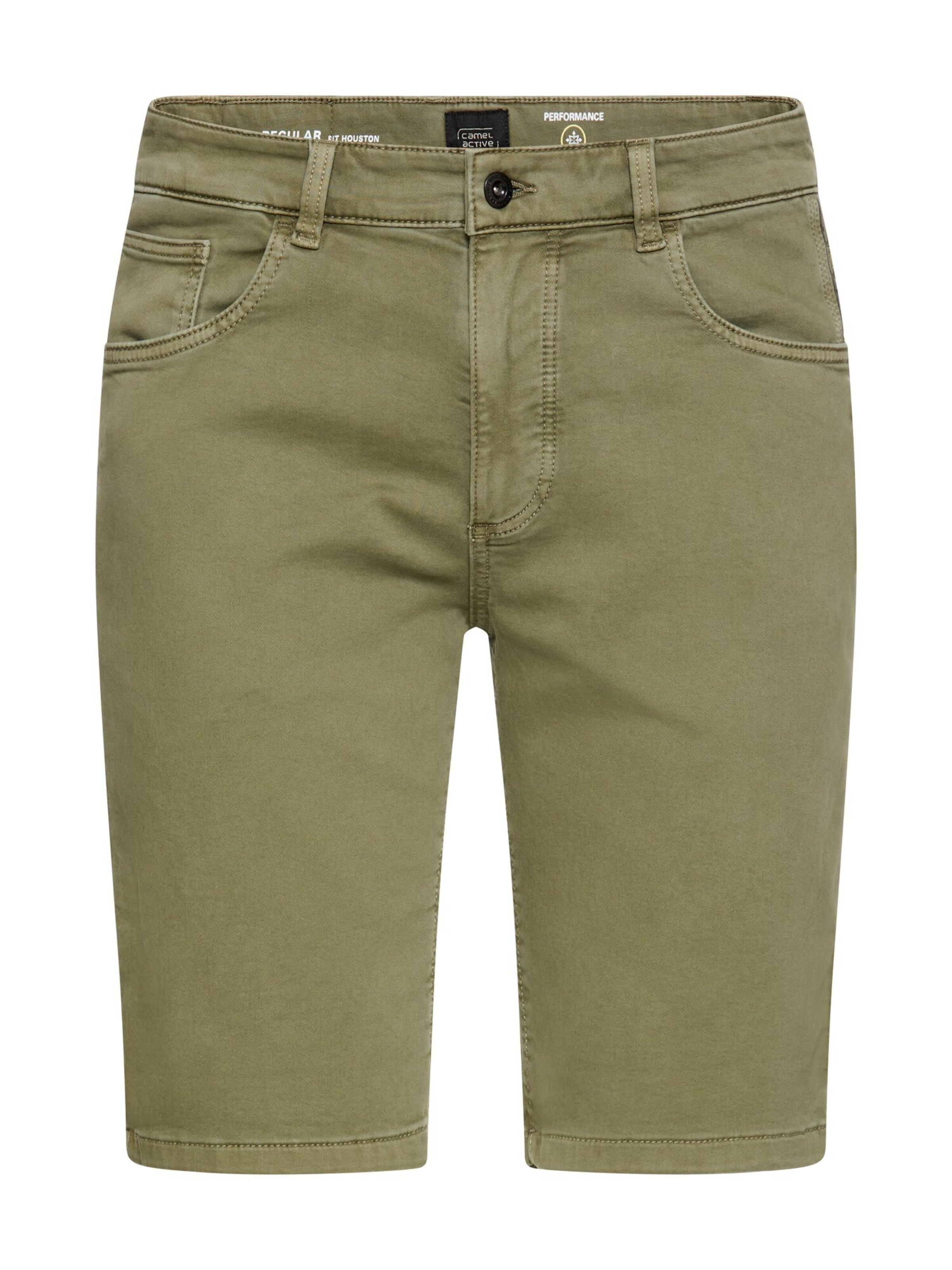 CAMEL ACTIVE Regular Pants in Green: front