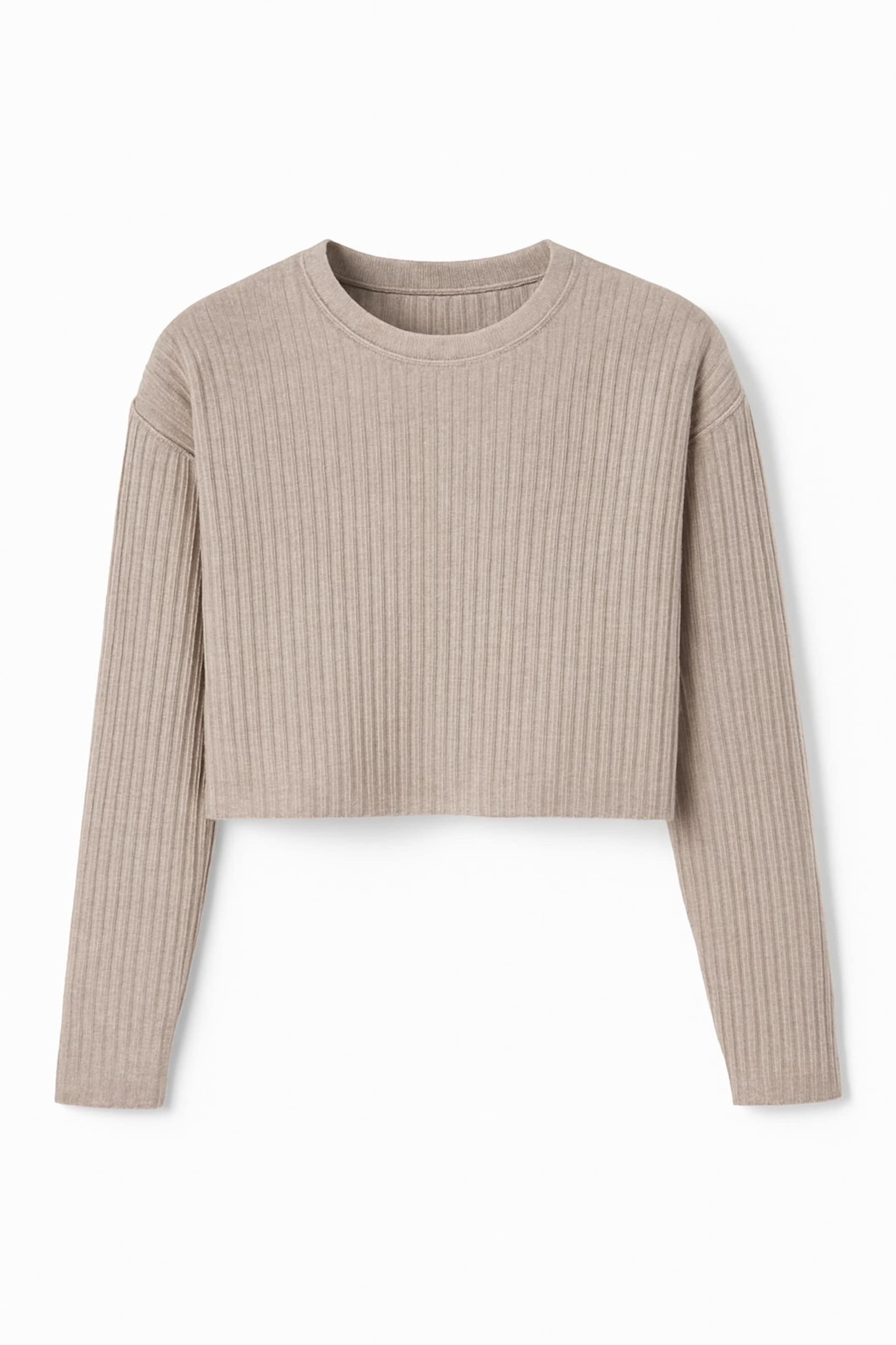 Alexa Dash Sweater in Beige: front
