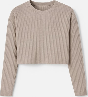 Alexa Dash Sweater in Beige: front