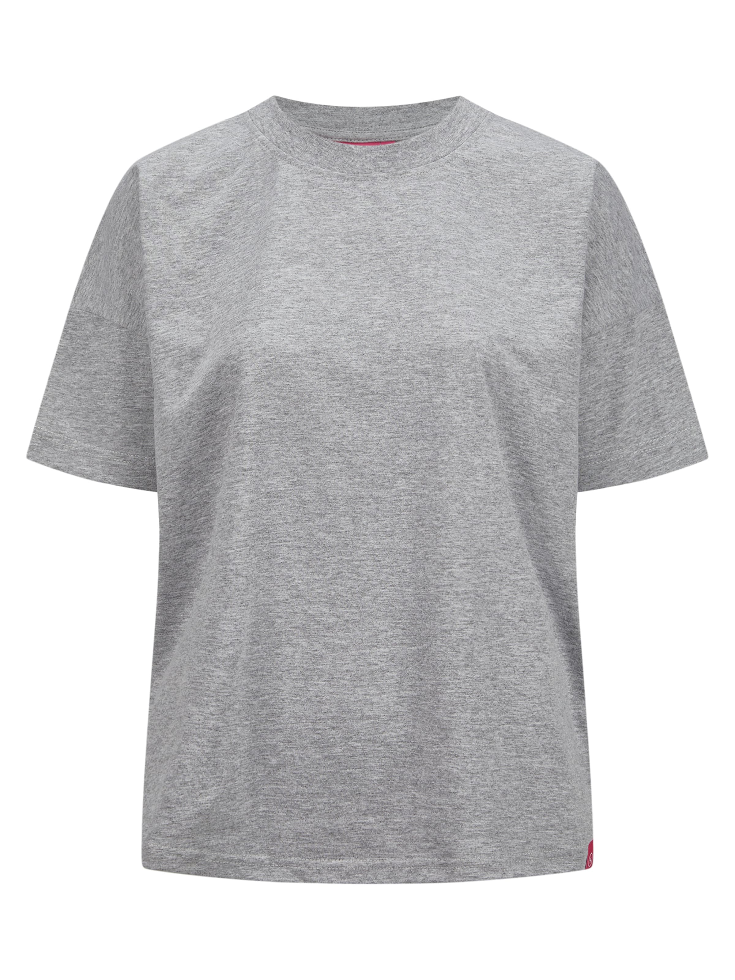 salzhaut Shirt 'Leev' in Grau: Vorderseite