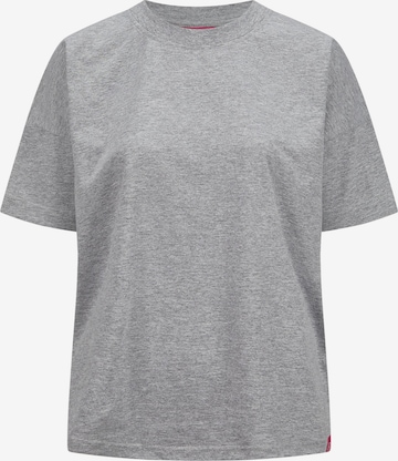 salzhaut Shirt 'Leev' in Grau: Vorderseite