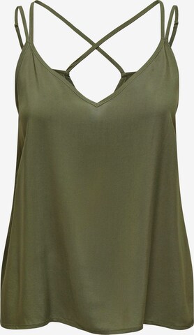 ONLY - Top 'NOVA AMELIA' em verde: frente