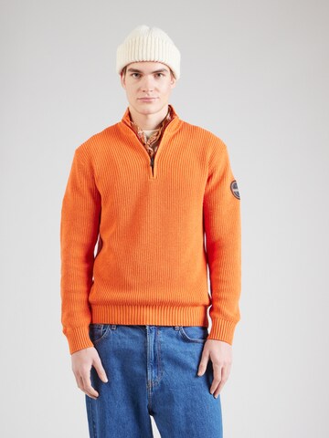 NAPAPIJRI Pullover 'GWICH' in Orange: Vorderseite