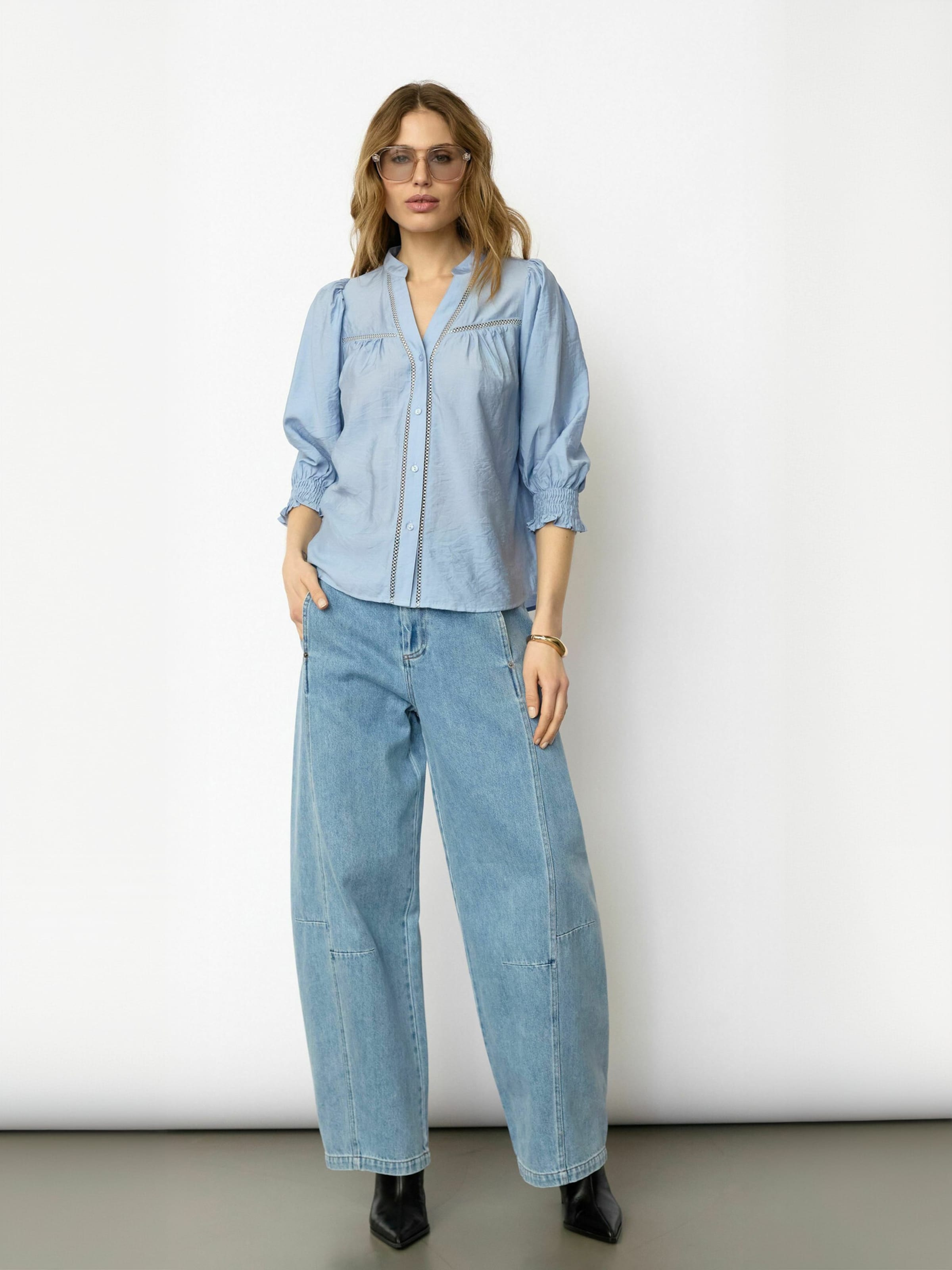 co'couture - Camiseta ' Callum ' en azul