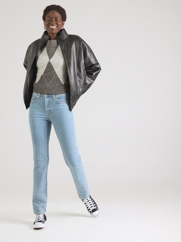 LEVI'S ® Slimfit Jeans '724 HIGH RISE STRAIGHT' i blå