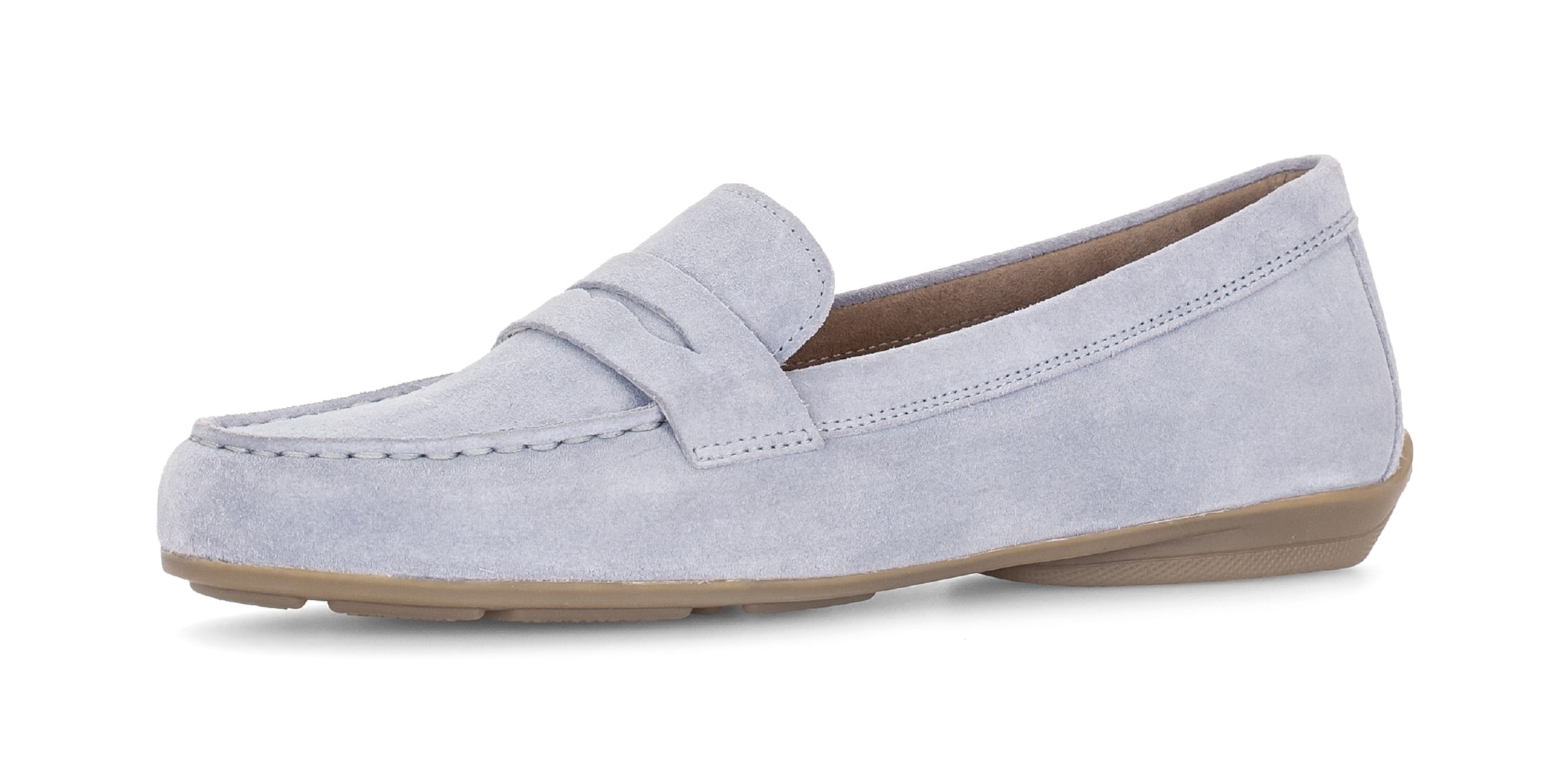 GABOR Moccasins in Blue: front