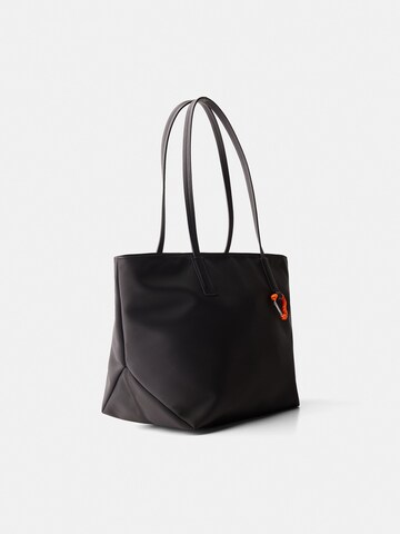 Bershka Shopper in Schwarz