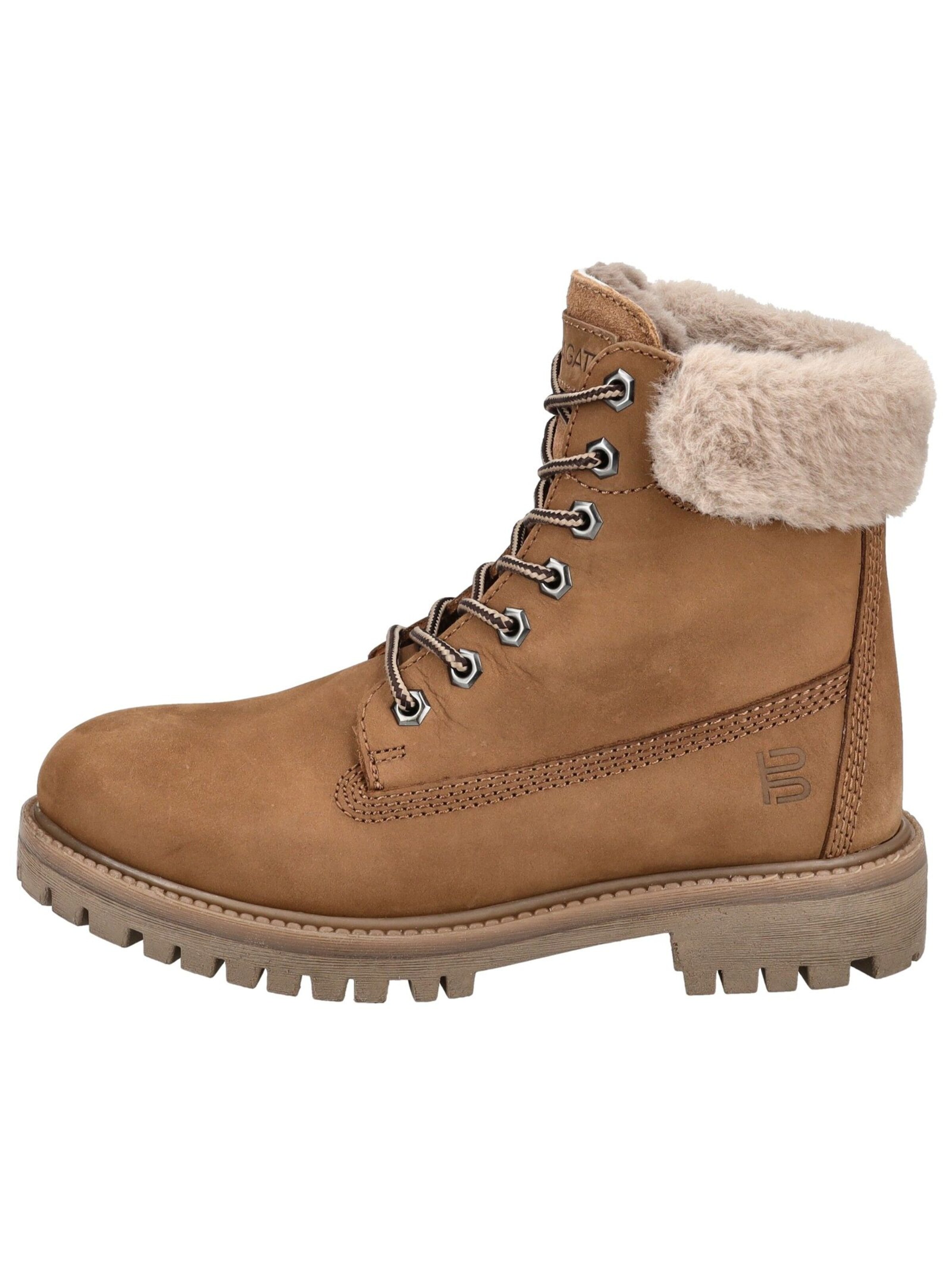 TT. BAGATT Lace-Up Ankle Boots in Brown