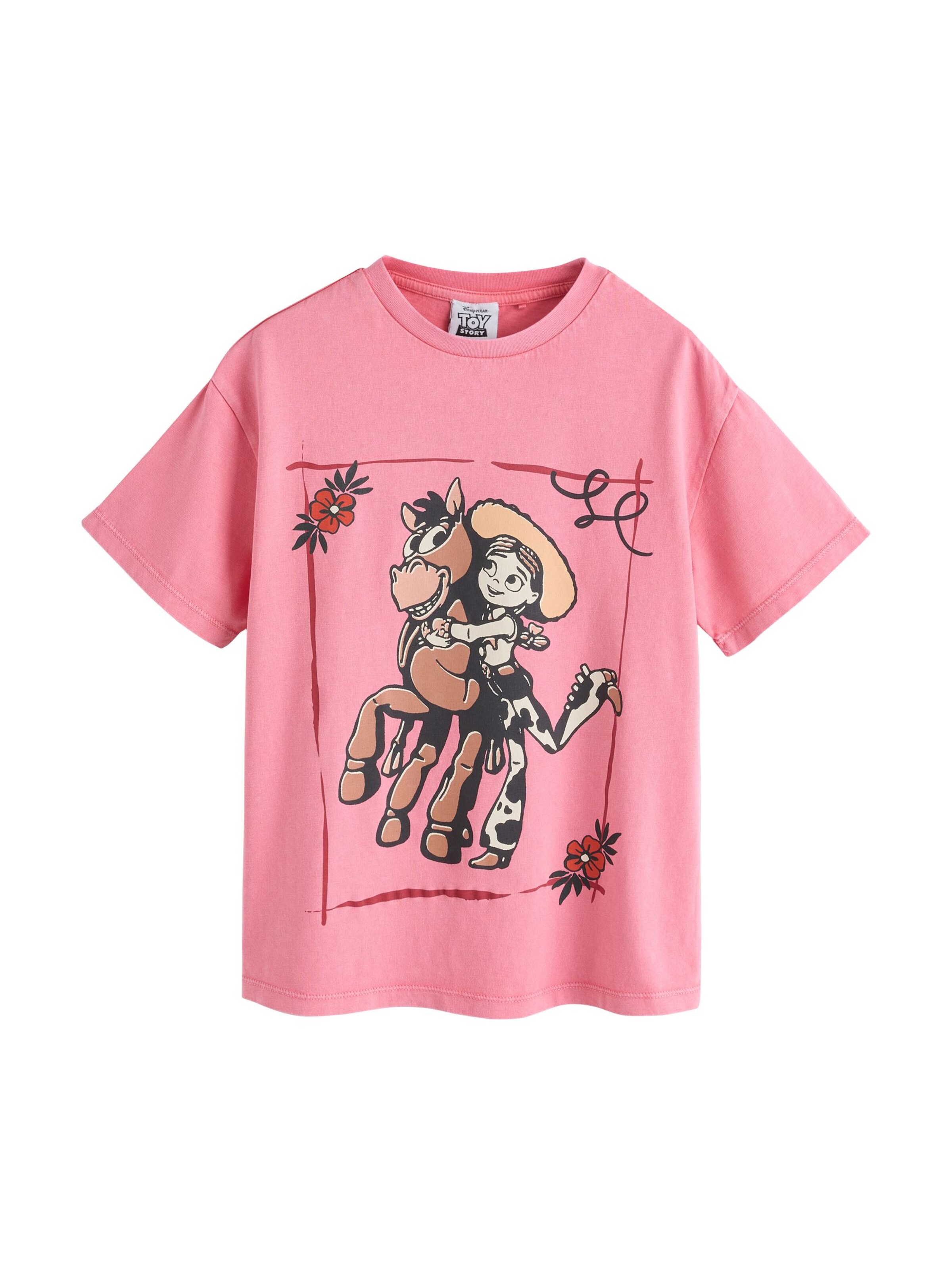 Next T-Shirt 'Toy Story' in Pink: Vorderseite