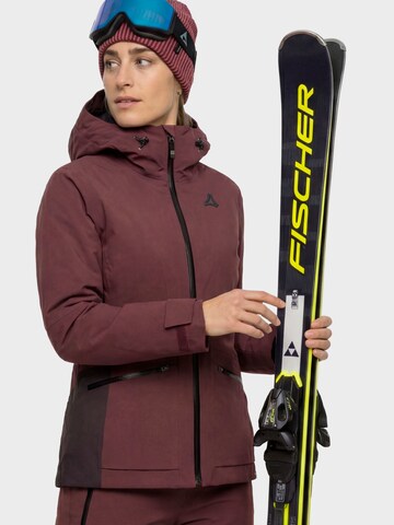 Schöffel Outdoorjas 'Levivo' in Lila: voorkant