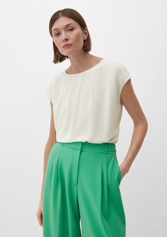 s.Oliver BLACK LABEL Blouse in Beige: voorkant