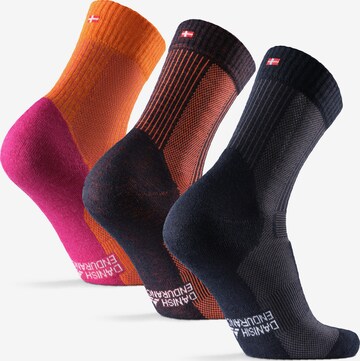 DANISH ENDURANCE Wandersocken 'Merino Hiking Light' in Orange