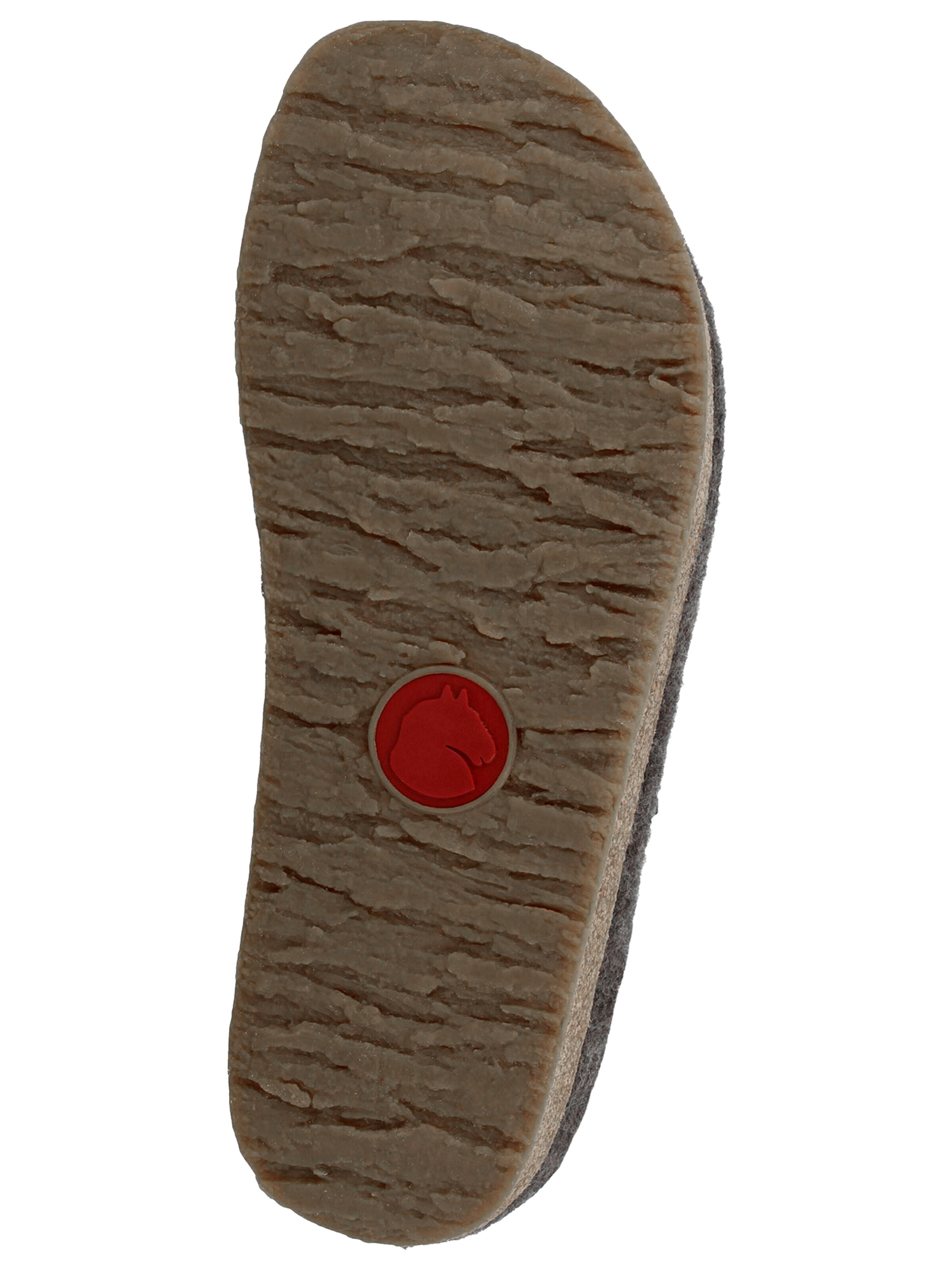 HAFLINGER Slippers 'Grizzly Cuoricini' in Grey
