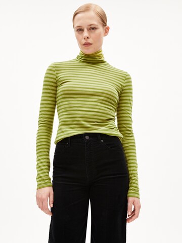 ARMEDANGELS Shirt ' GRAZILIAA' in Green: front