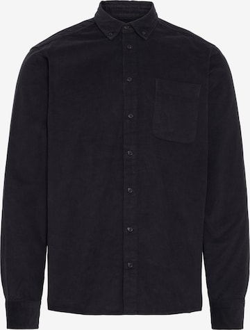 BLEND Regular Fit Langarmhemd ' BHDEMIR ' in Schwarz: Vorderseite