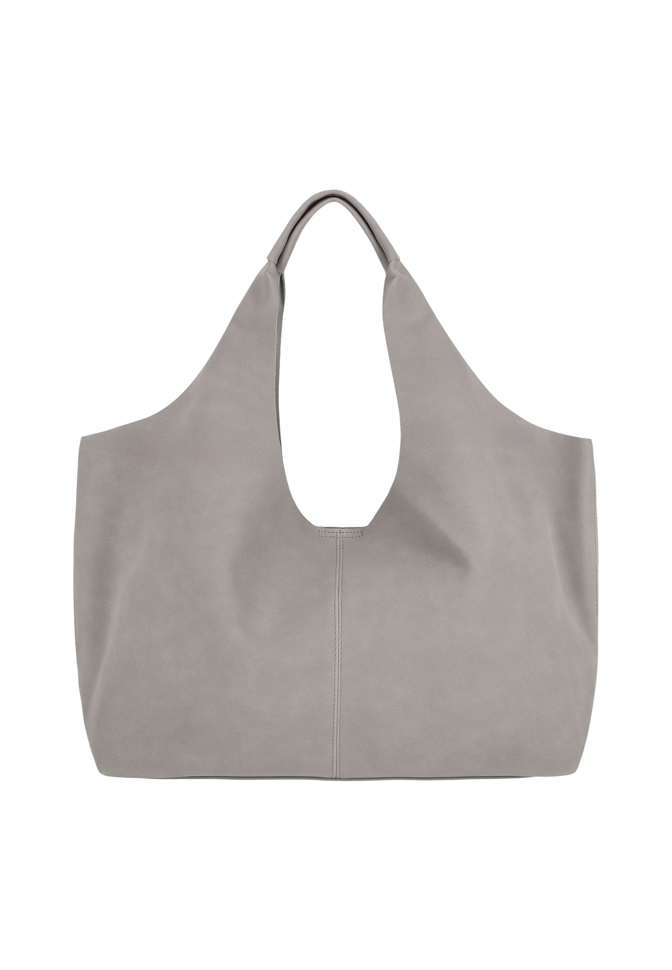 Usha - Shopper em cinzento: frente