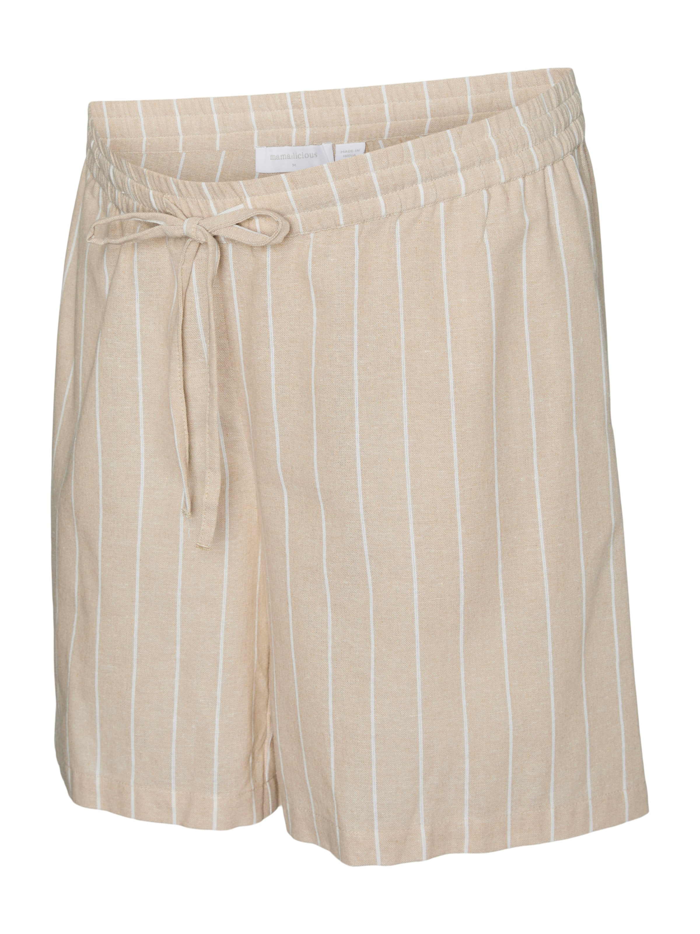 MAMALICIOUS - regular Pantalón 'FLORENS' en beige: frente