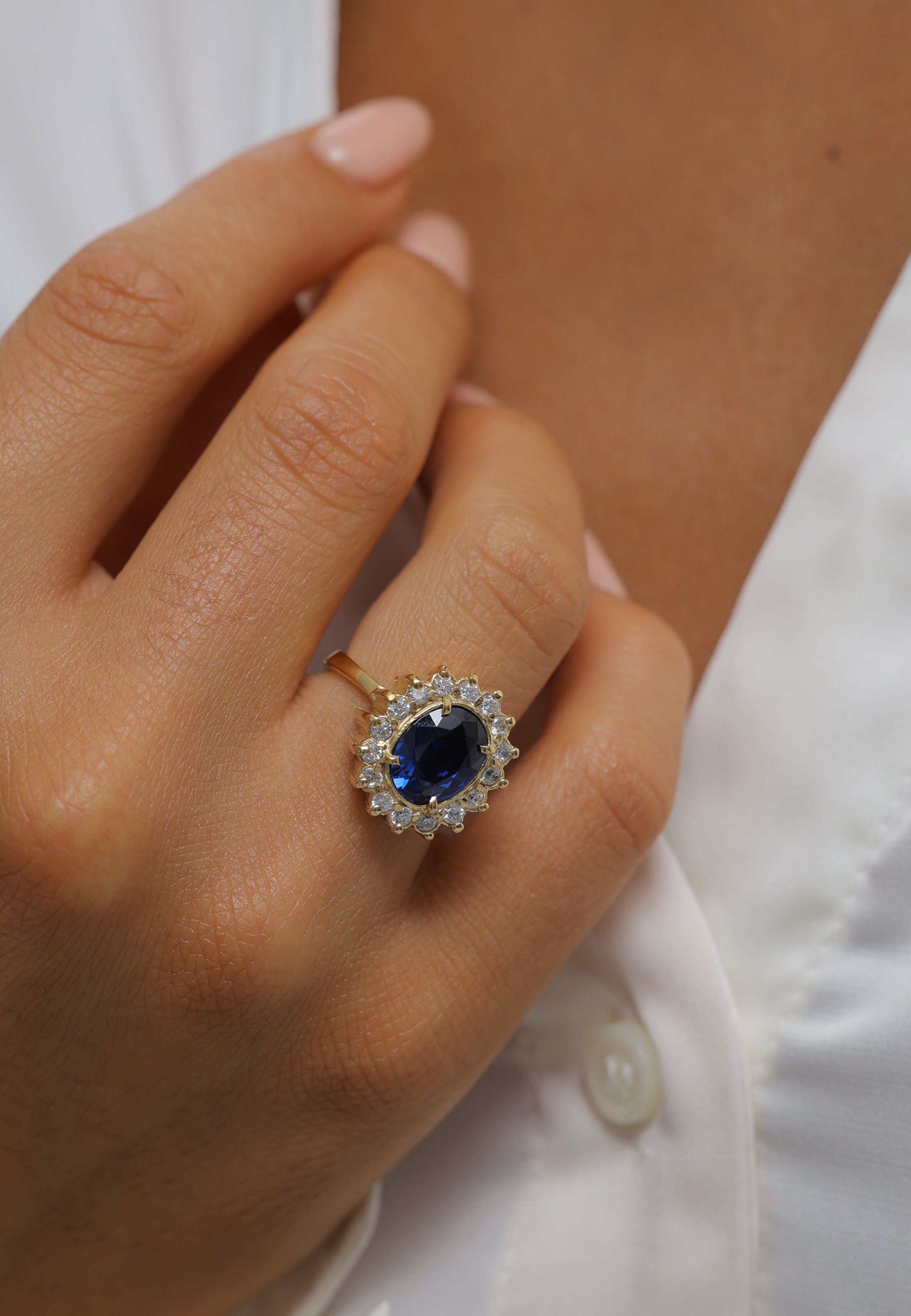 ELLI Ring 'Glamour' in Goud