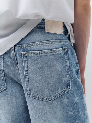 Pull&BearWide Leg/ Široke nogavice Traperice - plava boja