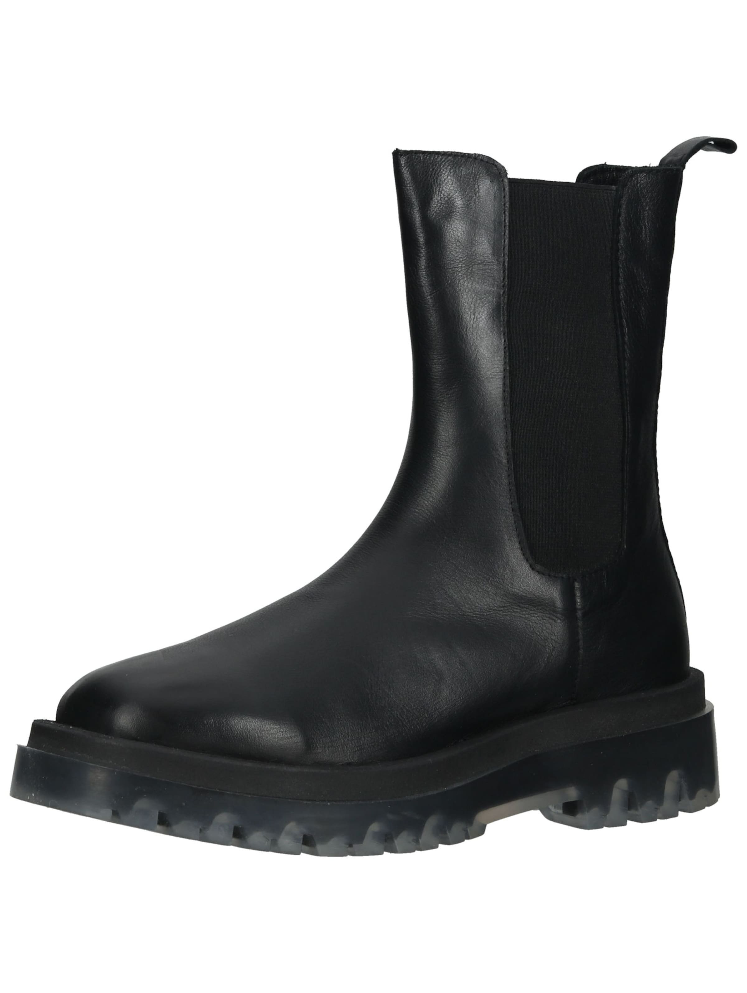 Chelsea Boots LAZAMANI en noir : devant