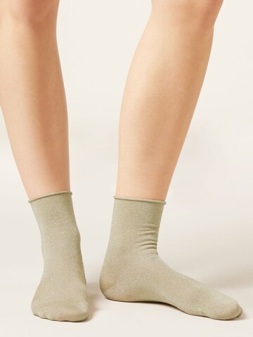 CALZEDONIA Socken in Beige: Vorderseite