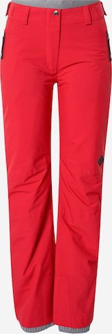 J.Lindeberg Regular Outdoorbroek in Rood: voorkant