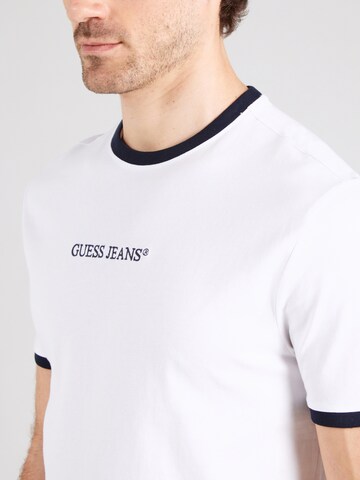 GUESS JEANS Póló - fehér