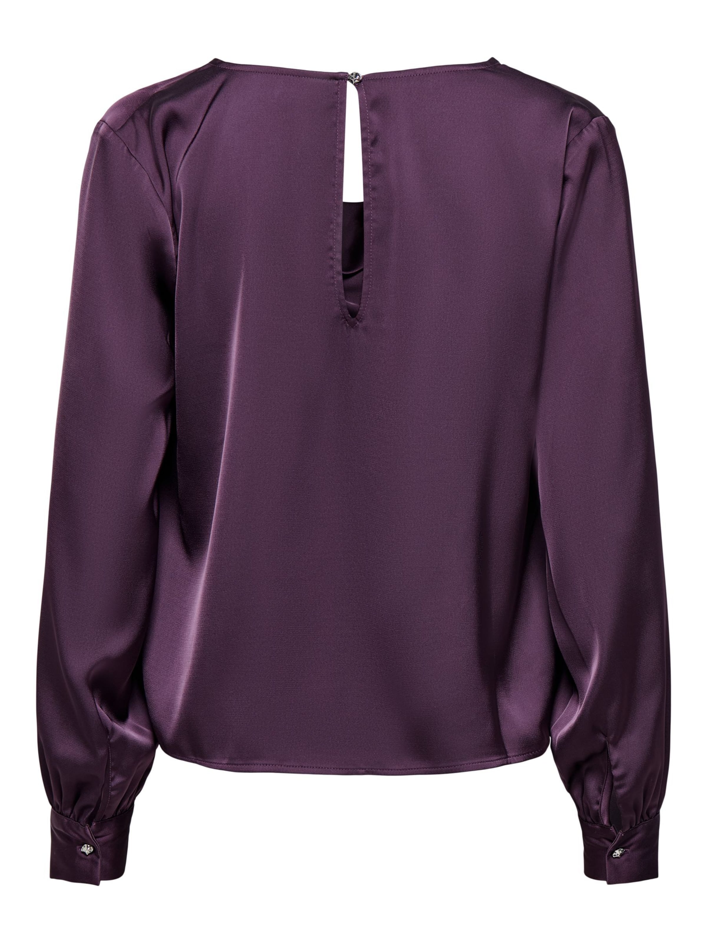 JDY Bluse 'ROCKY' in Lila