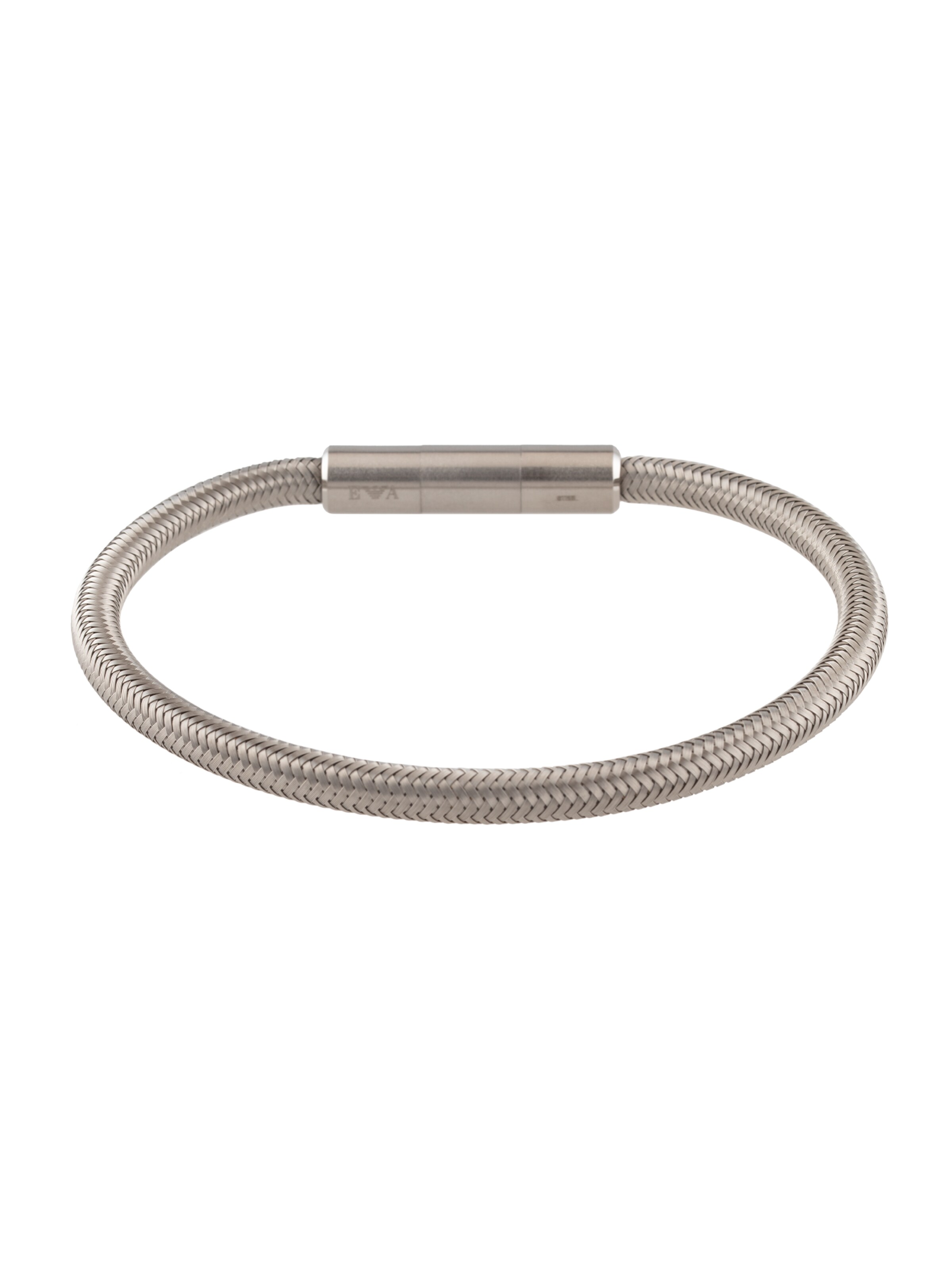 Emporio Armani Armband und Manschettenknöpfe in Silber
