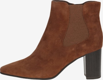 CAPRICE Ankle Boots in Brown