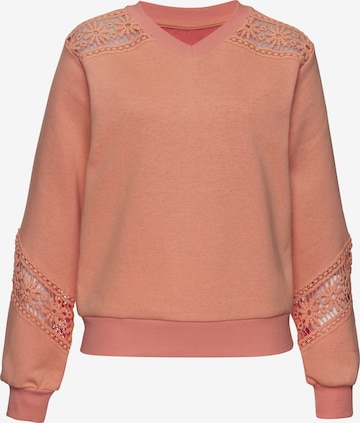 VIVANCE Sweatshirt in Orange: front