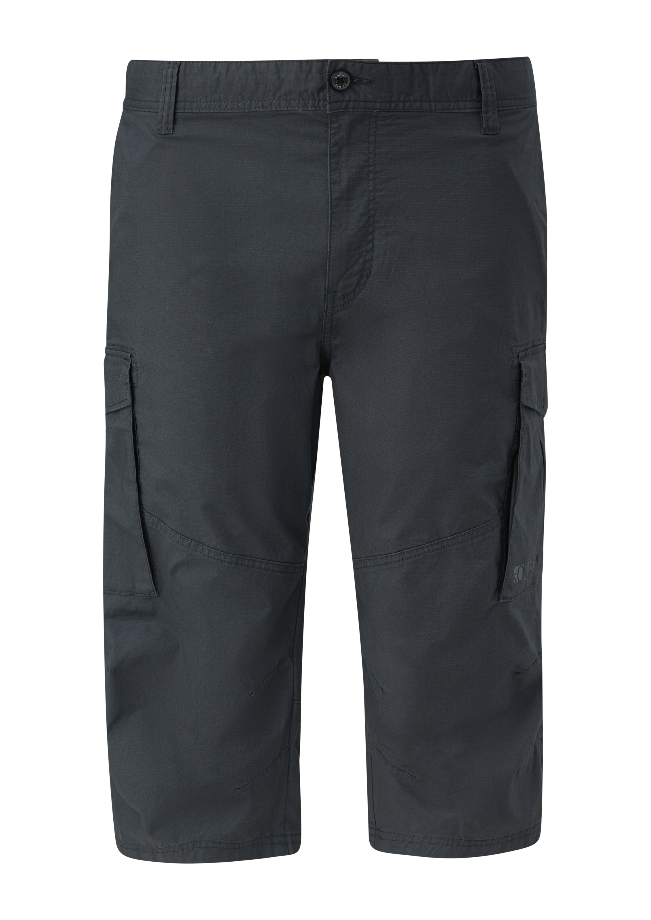 s.Oliver Men Big Sizes Regular Cargohose in Grau: Vorderseite