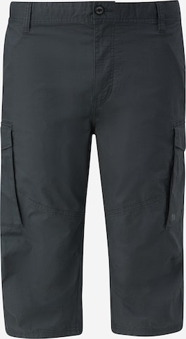 s.Oliver Men Big Sizes Regular Cargo Pants in Grey: front