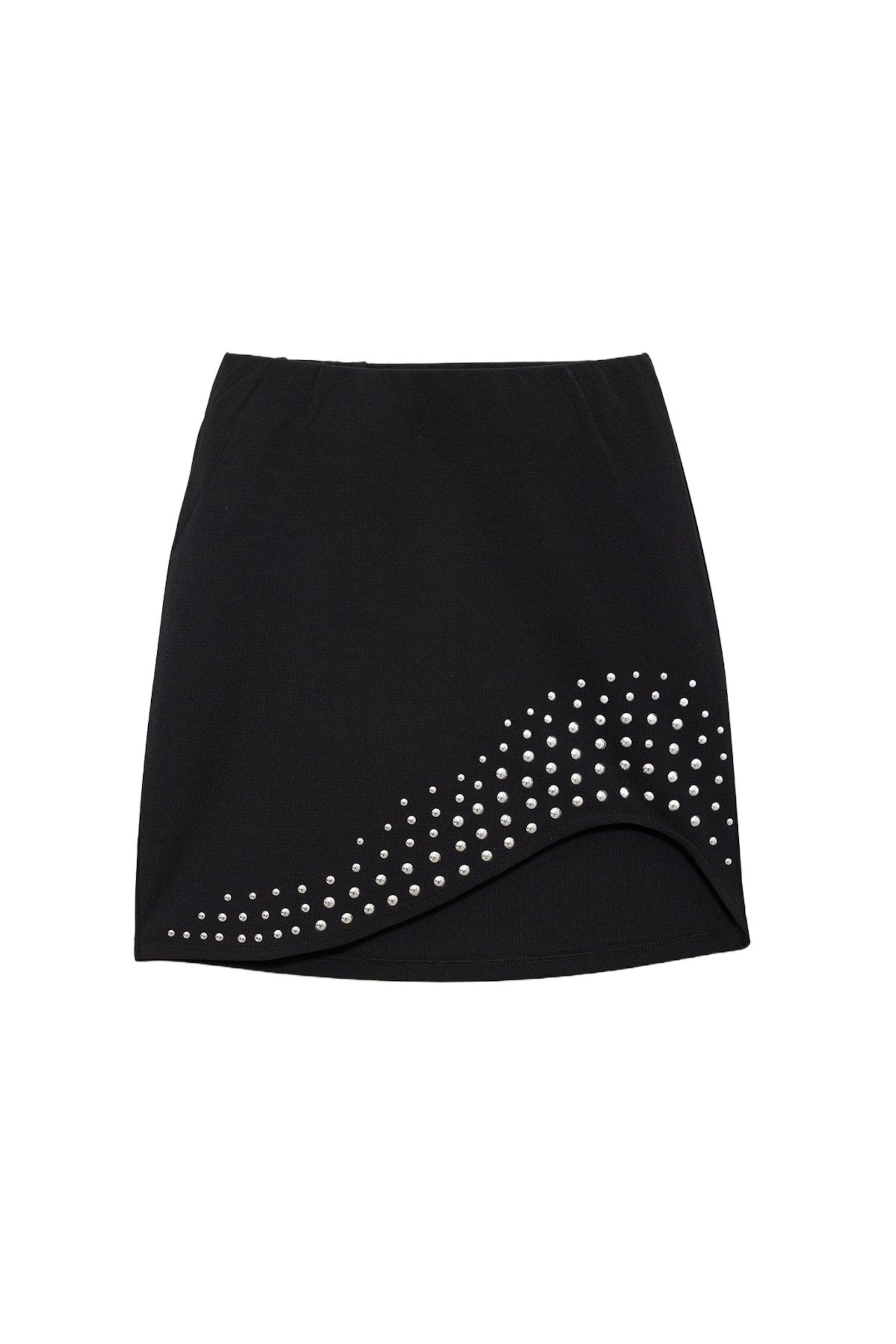 No Matter What Skirt in Black: front