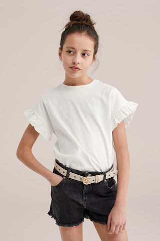 WE Fashion Shirt in White: front